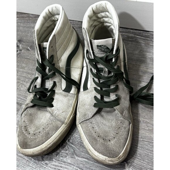 Vans Of the Wall Athletic Shoes Men's Size 9.5 High Top Gray - Picture 1 of 9